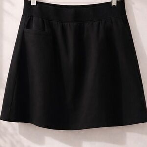 Chic Black A-Line Women's Skirt